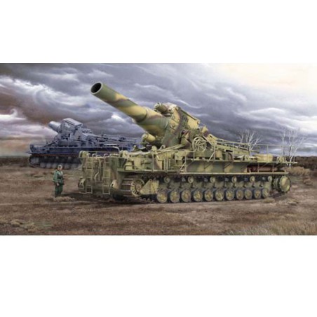 Morser Karl-Great plastic tank model | Scientific-MHD