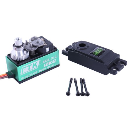 Servos for radio control PTK Servo Digital 8812TG-D 12K | Scientific-MHD