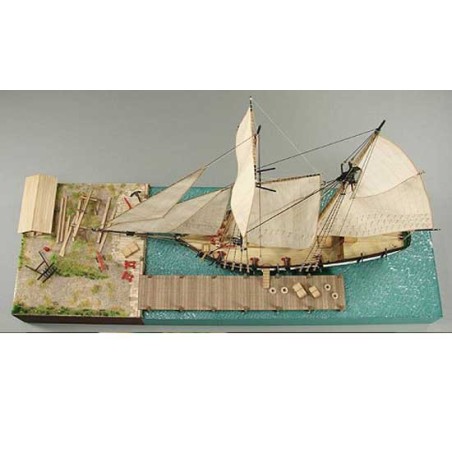 Berbice -TO -Quaibaltimore 1/96 Radio -kontrolliertes Segelboot | Scientific-MHD