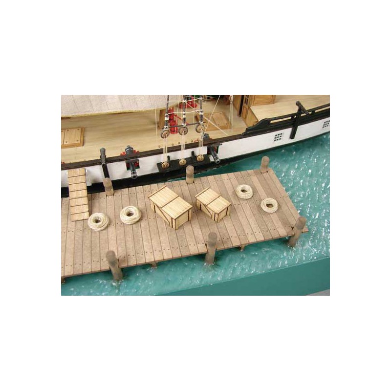 Voilier radiocommandé BERBICE A QUAIBALTIMORE 1/96