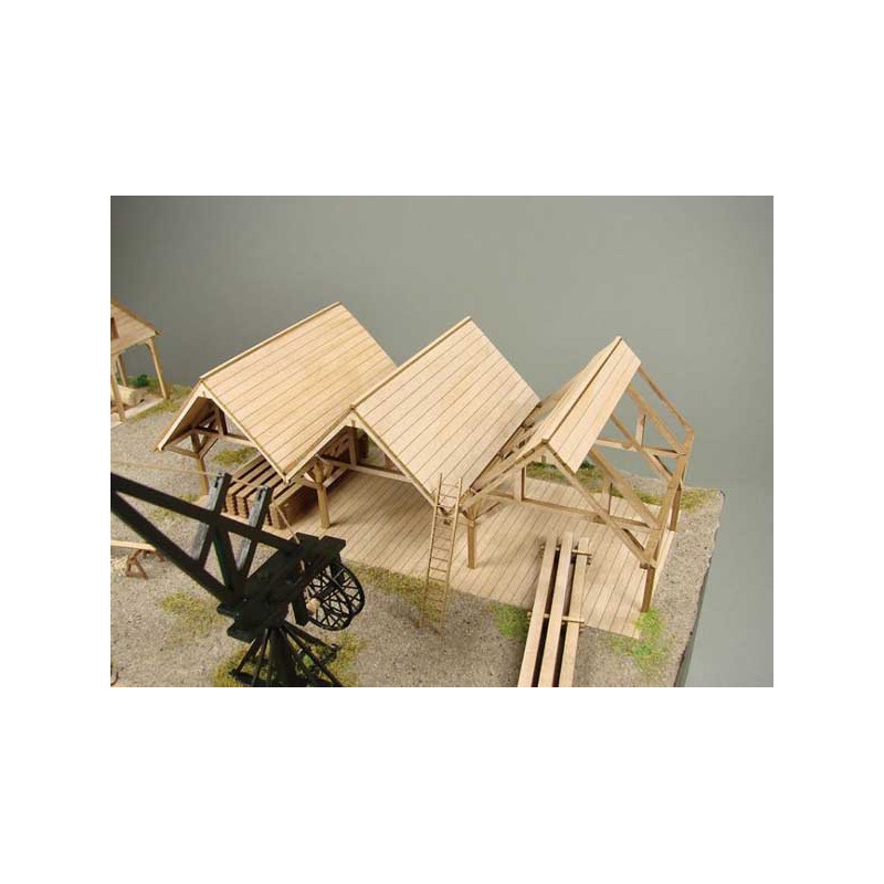 Batiment QUAI CHATAM 1780 éch. 1/72