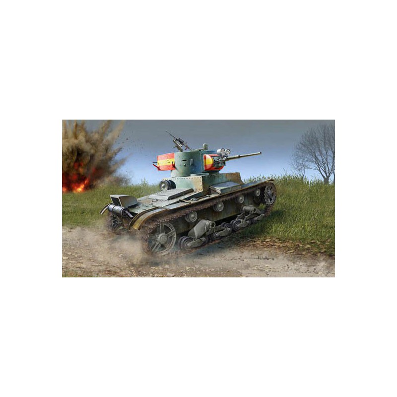 Maquette de Char en plastique Soviet T-26 1936/37 1/35