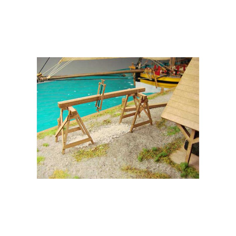 Batiment QUAI DOUVRES 1777 éch. 1/72