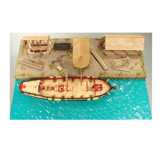 Maquette Bois Bateau Exploration – BelgoPoP #conceptstore