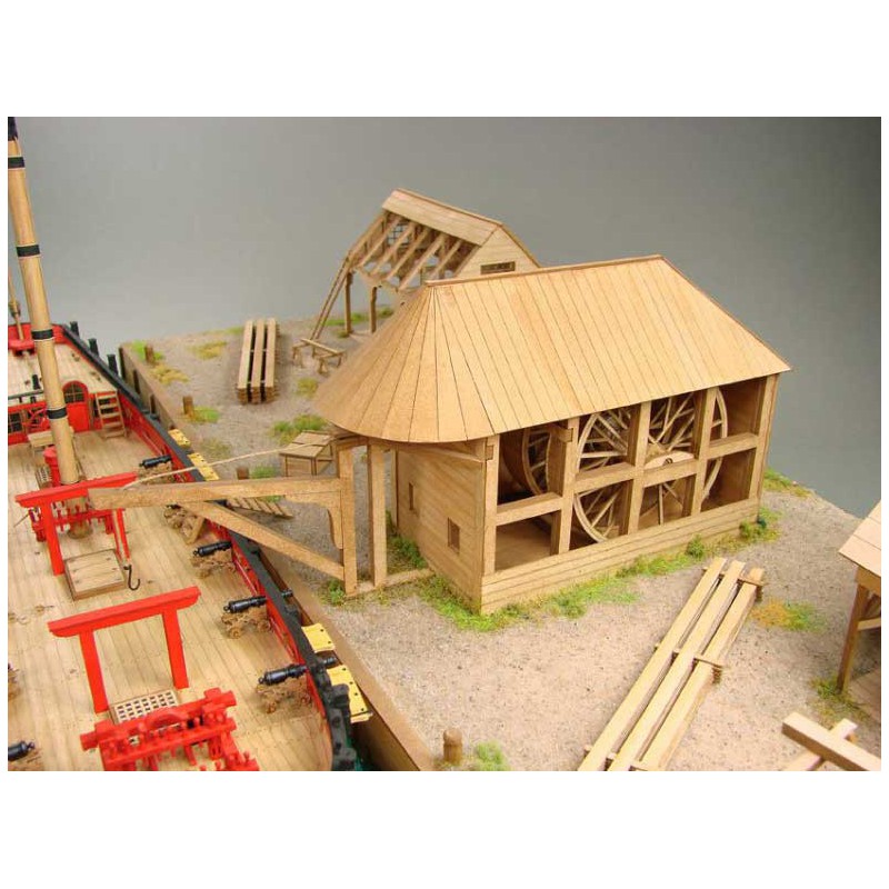 Batiment QUAI CHATAM 1754 éch. 1/96