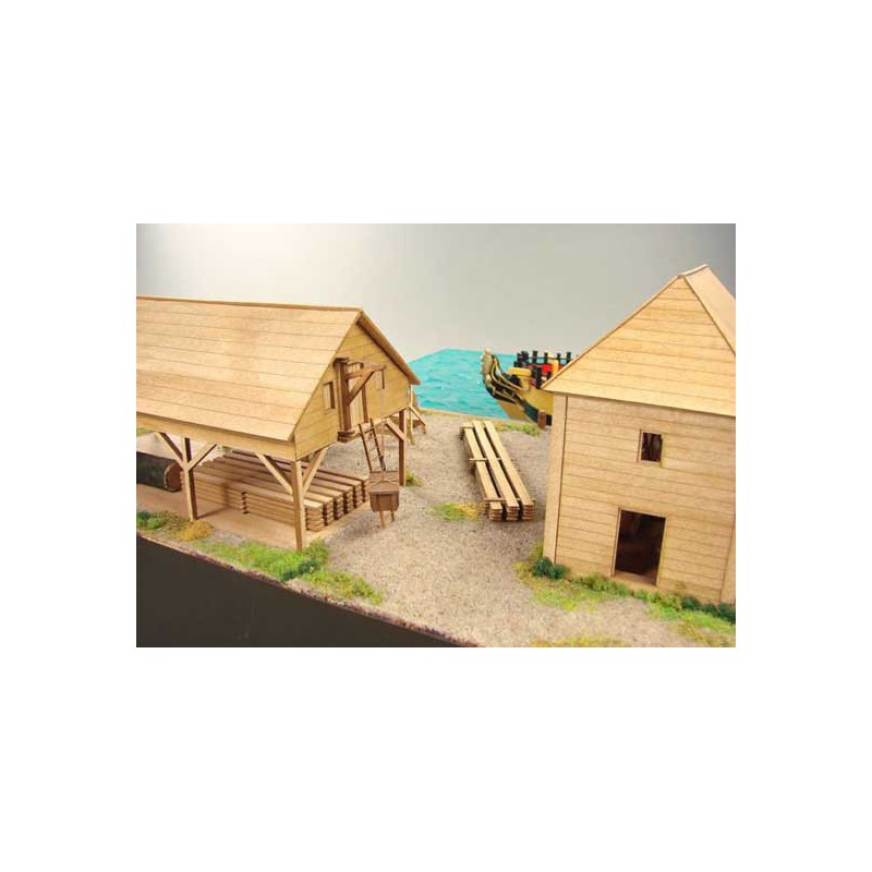 Batiment QUAI CHATAM 1754 éch. 1/96