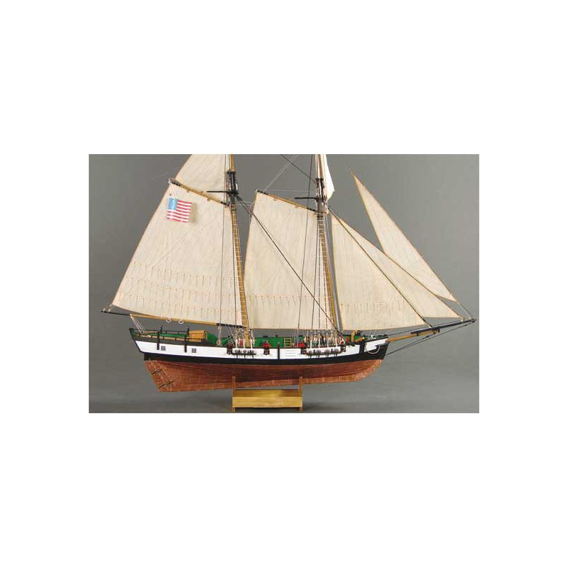 Bateau statique BERBICE 1780 éch. 1/72
