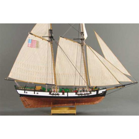 Bateau statique BERBICE 1780 éch. 1/72