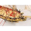 Bateau statique HMS WOLF 1754 éch. 1/72