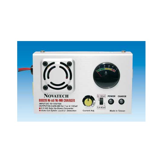 Chargeur pour accu pour appareil radiocommandé CHARGEUR NI-CD / NI-MH Chargeur pour accu pour appareil radiocommandé CHARGEUR NI-CD / NI-MH