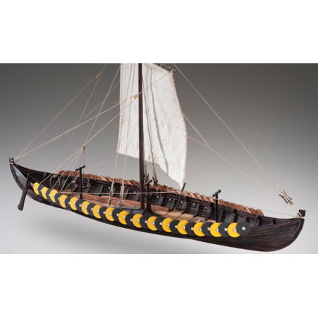 Statisches Boot Viking Gokstad 1/35 | Scientific-MHD