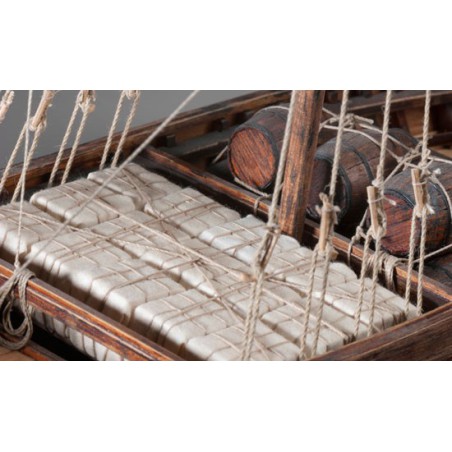 Viking Knarr statisches Boot 1/35 | Scientific-MHD
