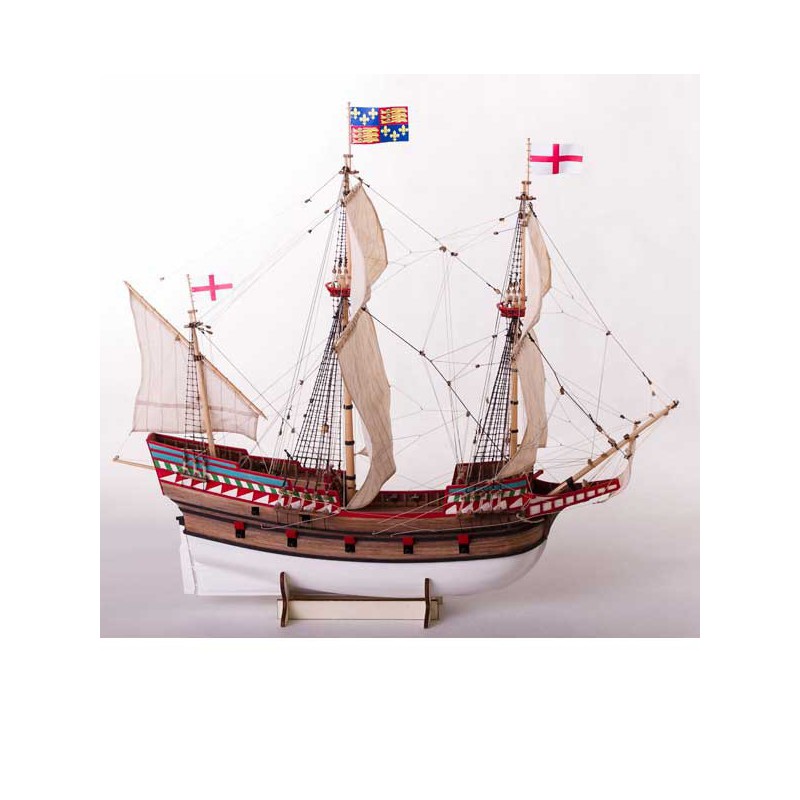 Bateau statique Golden Hind 1/72