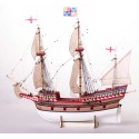 Bateau statique Golden Hind 1/72