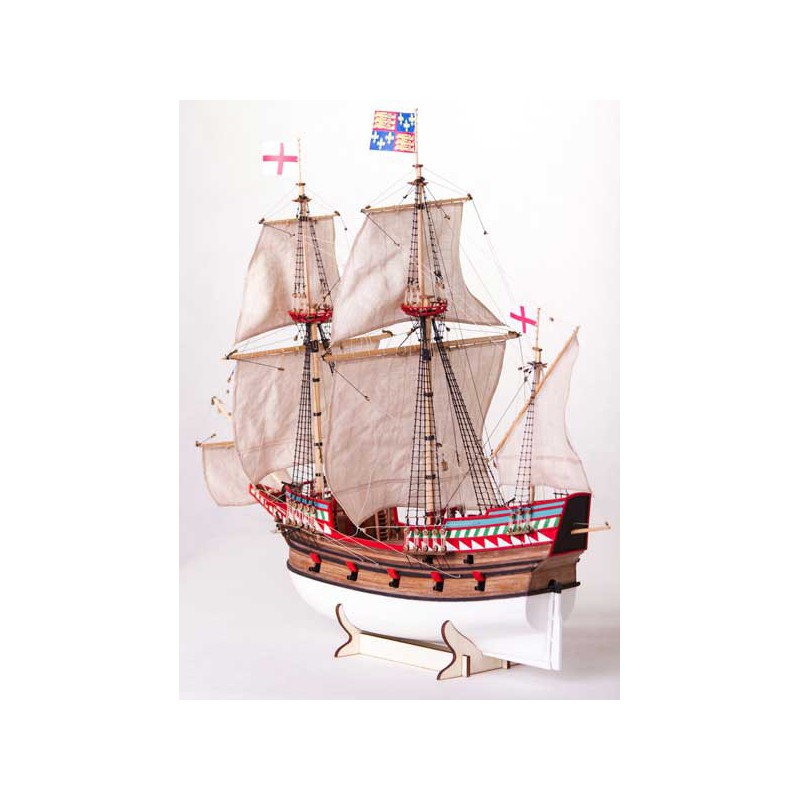 Bateau statique Golden Hind 1/72