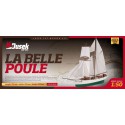 Bateau statique La Belle Poule 1/50