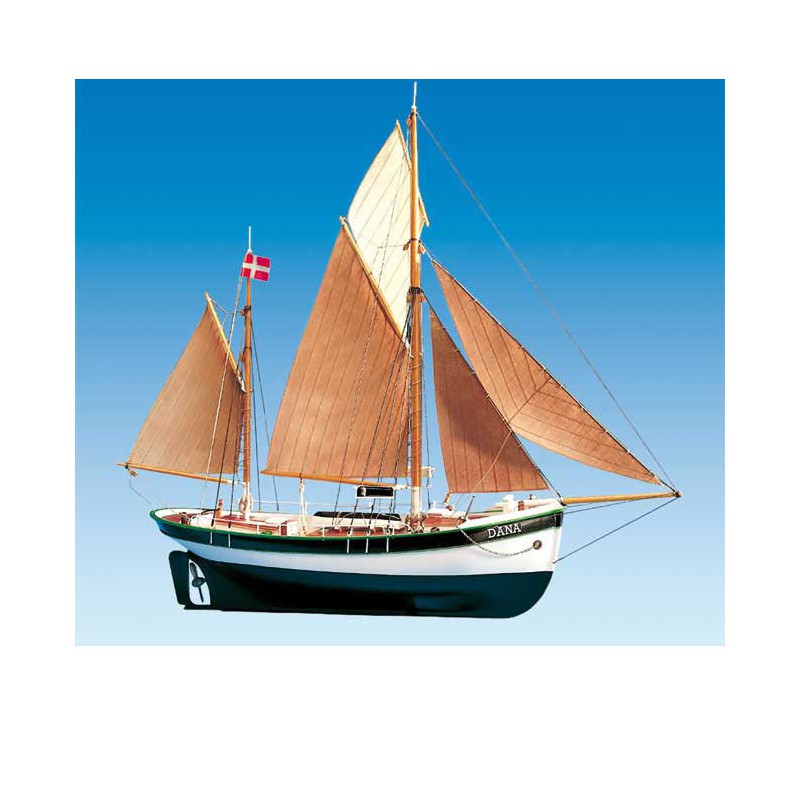 Bateau statique DANA FISHING BOAT 1/60