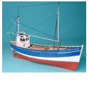 Electric boat radio controlled Evelyn Rose RC 1/20 | Scientific-MHD