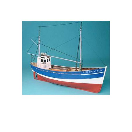 Bateau électrique radiocommandé EVELYN ROSE RC 1/20