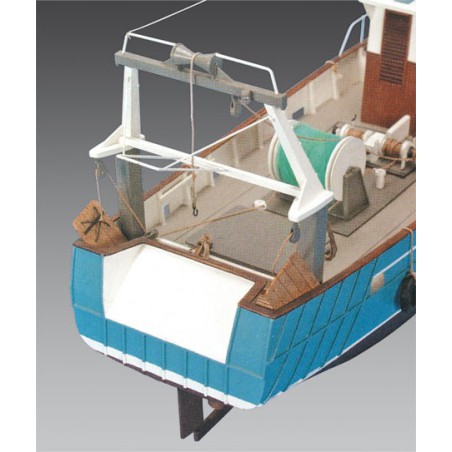 Radiocheted Electric Boat Bouognes ETAPLES RC 1/20 | Scientific-MHD