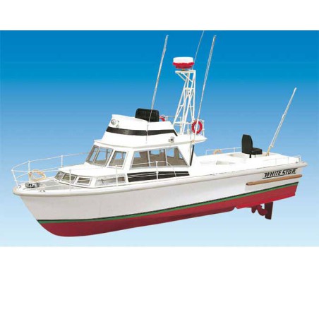 White Star RC 1/15 Radio -kontrolliertes Elektroboot | Scientific-MHD