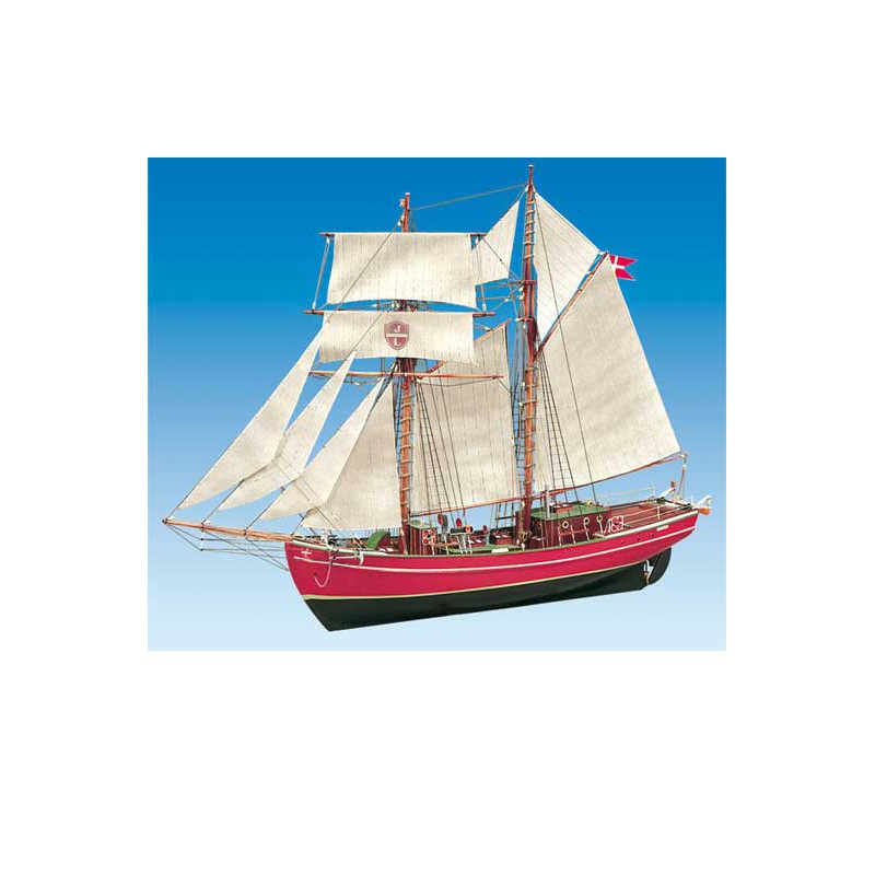 Bateau statique LILLA DAN 1/50