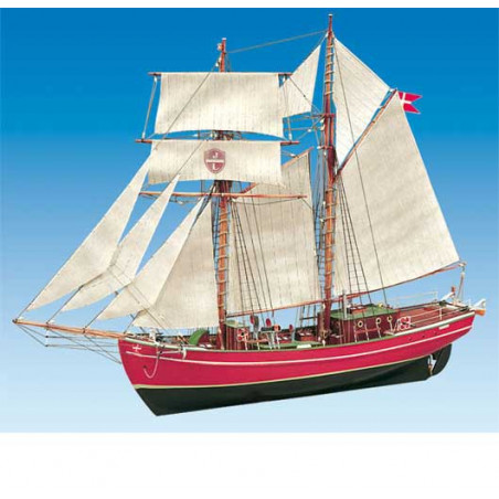 Bateau statique LILLA DAN 1/50