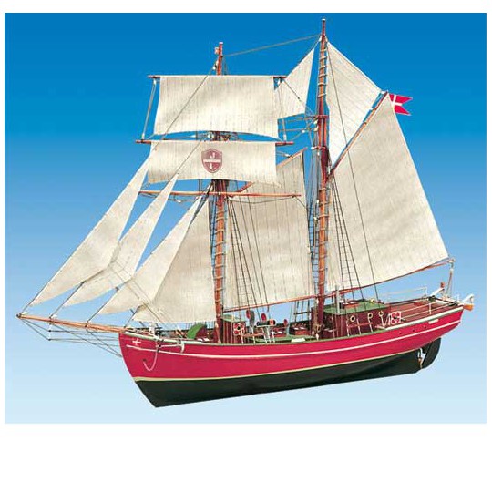 Static boat Lilla Dan 1/50 | Scientific-MHD