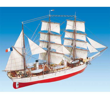 Bateau statique POURQUOI PAS 1/75