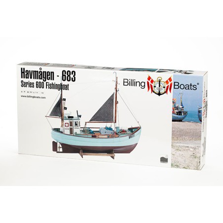 Bateau statique HAVMAGEN 1/30