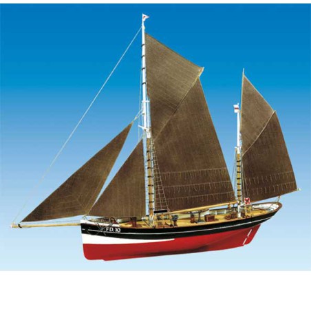 FD10 yawl 1/50 static boat | Scientific-MHD