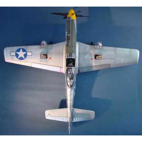 P-51d Mustang IV Kunststoffebene Modell | Scientific-MHD