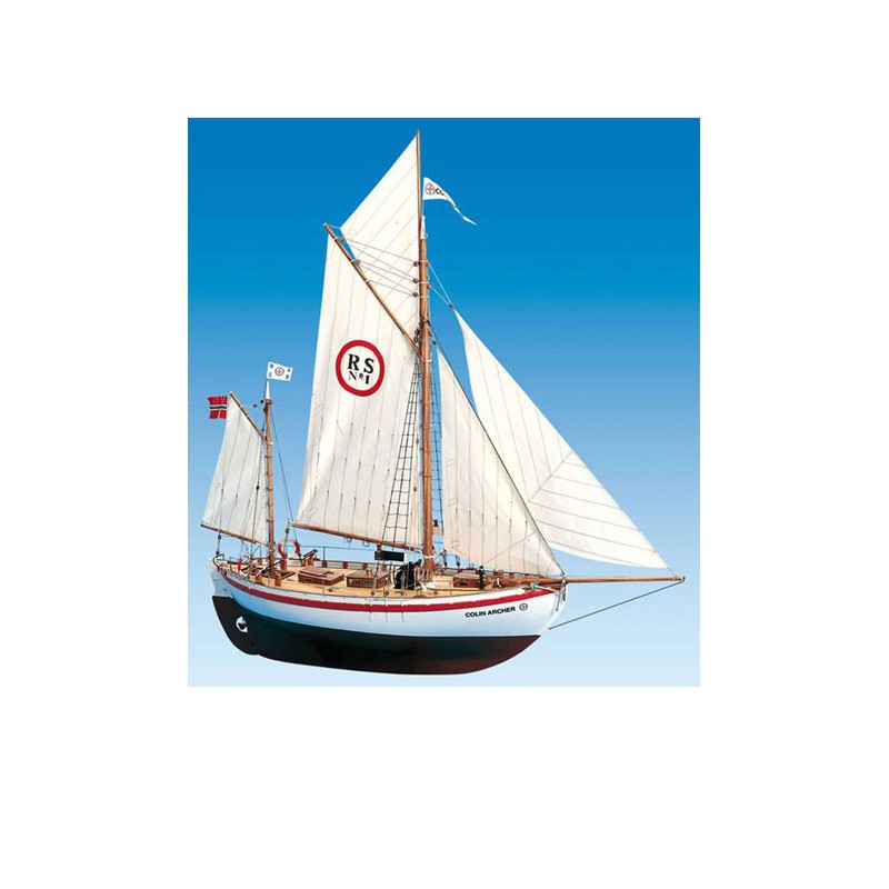 Bateau électrique radiocommandé COLIN ARCHER R/C 1/15