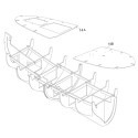 Bateau électrique radiocommandé SVEA Nordic fishing boat 1/15