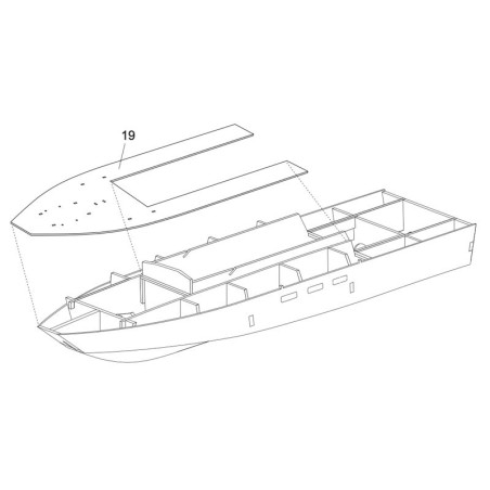 Bateau statique CB-90 Strike Boat 1/35