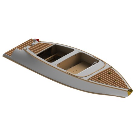 Kubra R/C 1/10 radio -controlled electric boat | Scientific-MHD