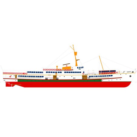 Bateau statique M/S PASABAHCER/C 1/87