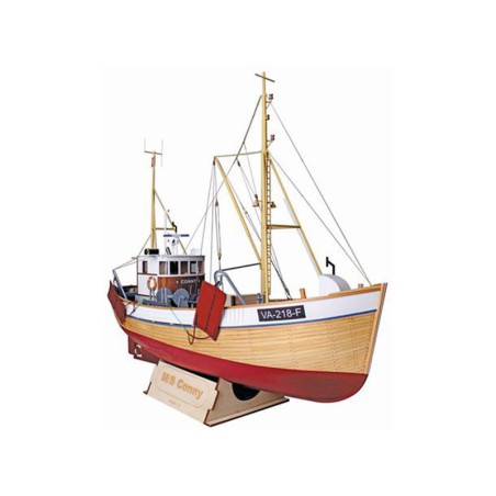 Entwurf von Elektroboot Conny Nordic Fishing Boat 1/25 | Scientific-MHD