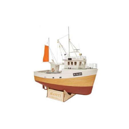 Elektrisches Boot Radio kontrollierte Jeanett Nordic Fishing Boat 1/25 | Scientific-MHD