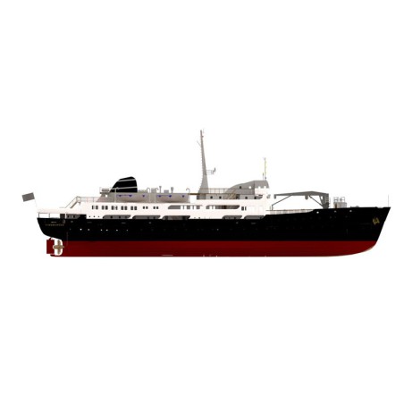 Radio electric boat M/S Finnmarken 1/60 | Scientific-MHD