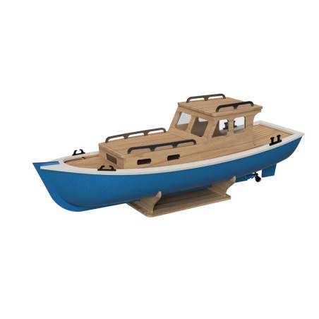 Bateau statique MOTOR BOAT 1/35