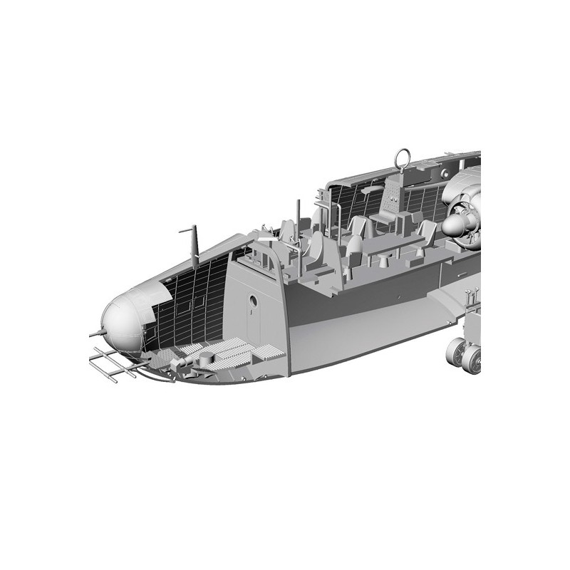 Maquette d'avion en plastique H8K2 Flying Boat 1/72