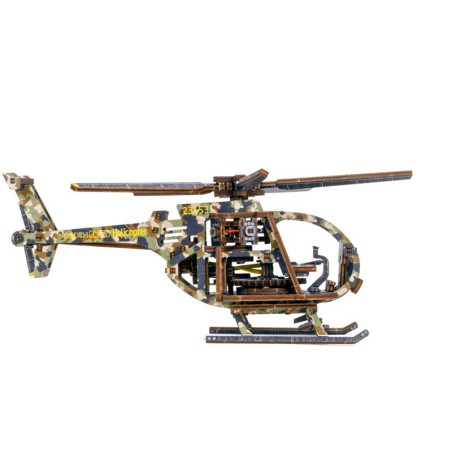 Intermediate Mechanical 3D puzzle for limited edition helicopter model | Scientific-MHD