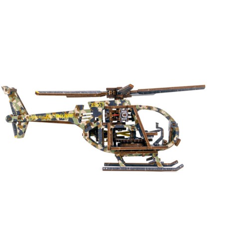 Intermediate Mechanical 3D -Puzzle für Hubschraubermodell in limitierter Auflage | Scientific-MHD