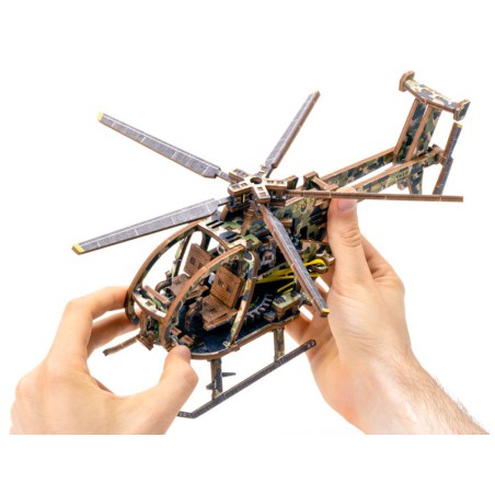 Intermediate Mechanical 3D -Puzzle für Hubschraubermodell in limitierter Auflage | Scientific-MHD