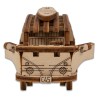 Puzzle 3D mécanique facile pour maquette Bus Retro Superfast Puzzle 3D mécanique facile pour maquette Bus Retro Superfast