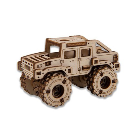 Puzzle 3D mécanique facile pour maquette Monster Truck 2 Superfast