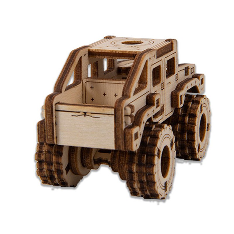 Puzzle 3D mécanique facile pour maquette Monster Truck 2 Superfast Puzzle 3D mécanique facile pour maquette Monster Truck 2 Superfast