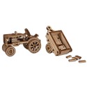 Puzzle 3D mécanique facile pour maquette Tracteur et remorque Superfast