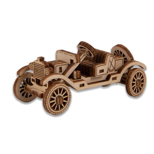 Puzzle 3D mécanique facile pour maquette Auto Retro Superfast Puzzle 3D mécanique facile pour maquette Auto Retro Superfast